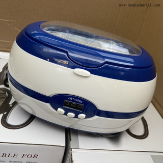 Mini limpador ultrassônico digital odontológico 0,6L