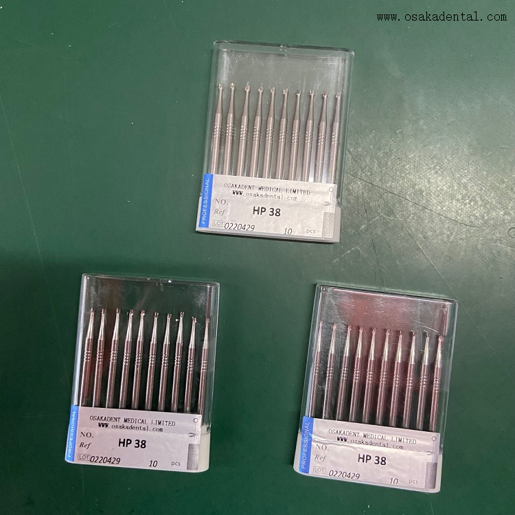 Brocas de metal duro HP HP38 10 pçs/caixa fabricadas na China