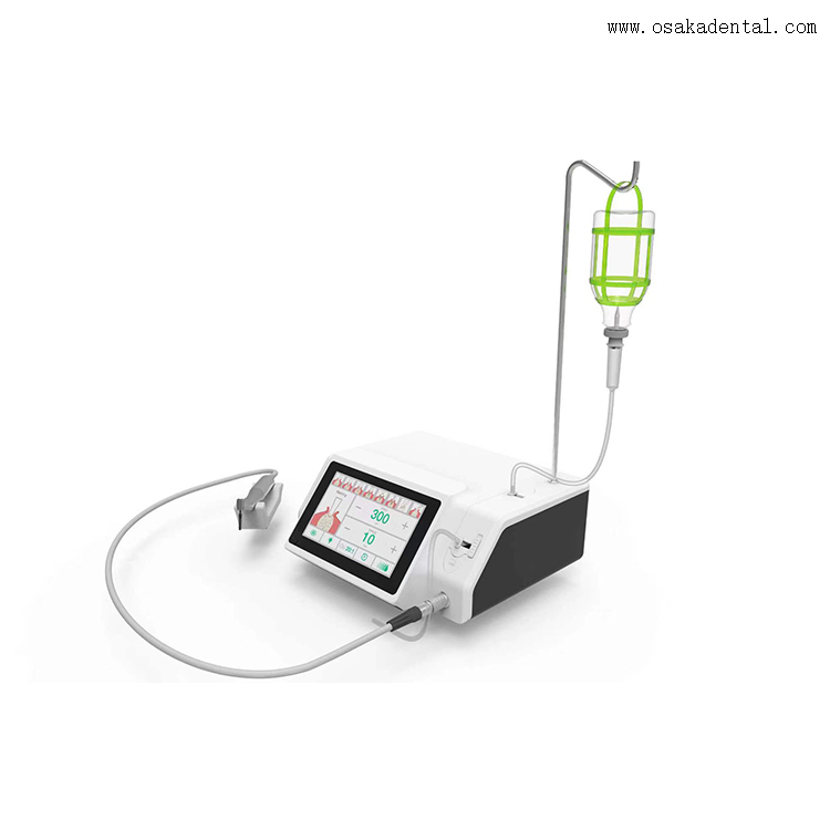 Máquina de implante dentário com contra-ângulo de fibra óptica