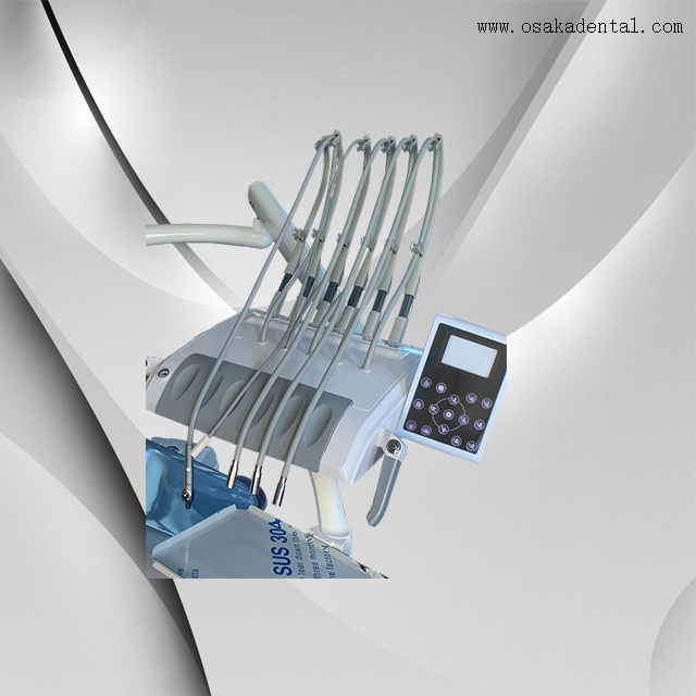 Cadeira odontológica eletrônica com capas de vinil 