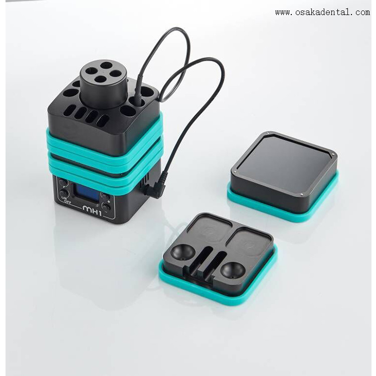 Aquecedor de resina composta digital odontológica para equipamentos odontológicos