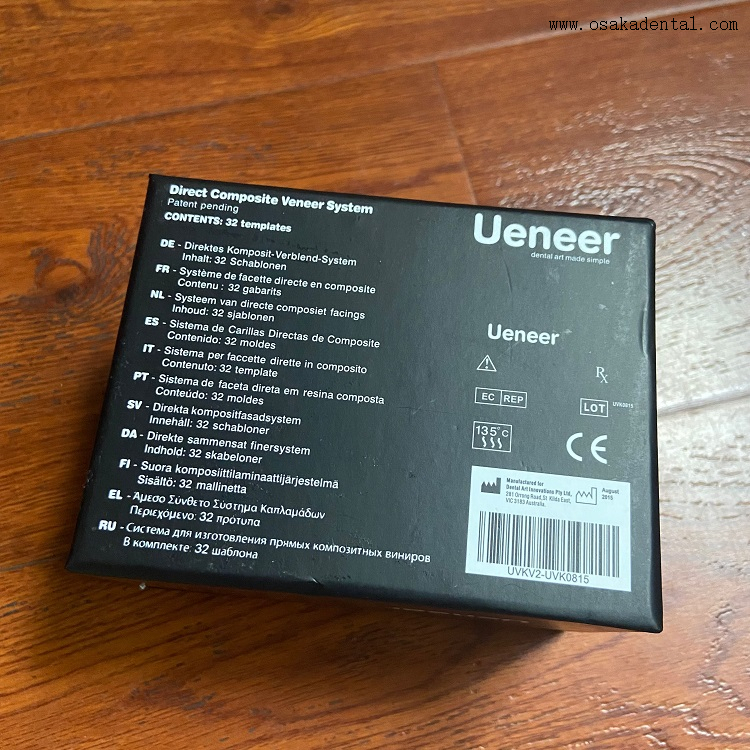 Ueneer dentário (sistema de folheado composto direto) OSA-U01