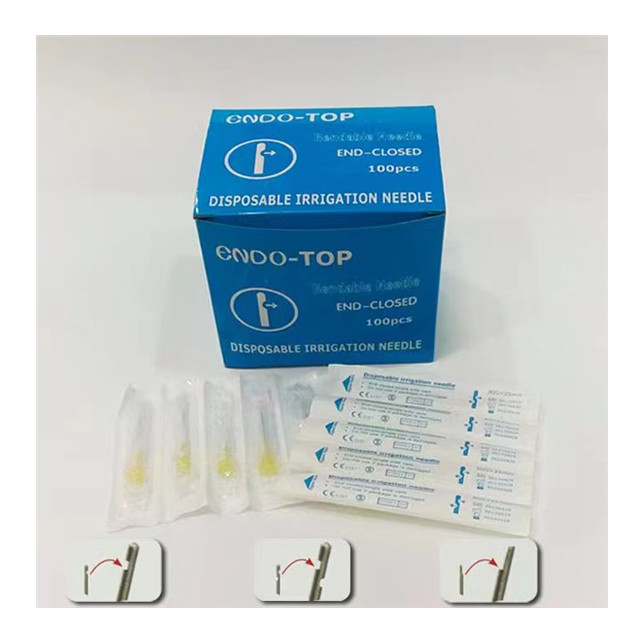 Agulha de irriga&ccedil;&atilde;o Endo dental descart&aacute;vel