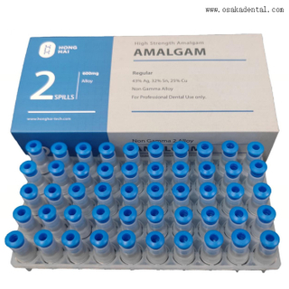 Cápsula dental 600mg Spill2 da liga do amálgama da cor azul do Ag 43%