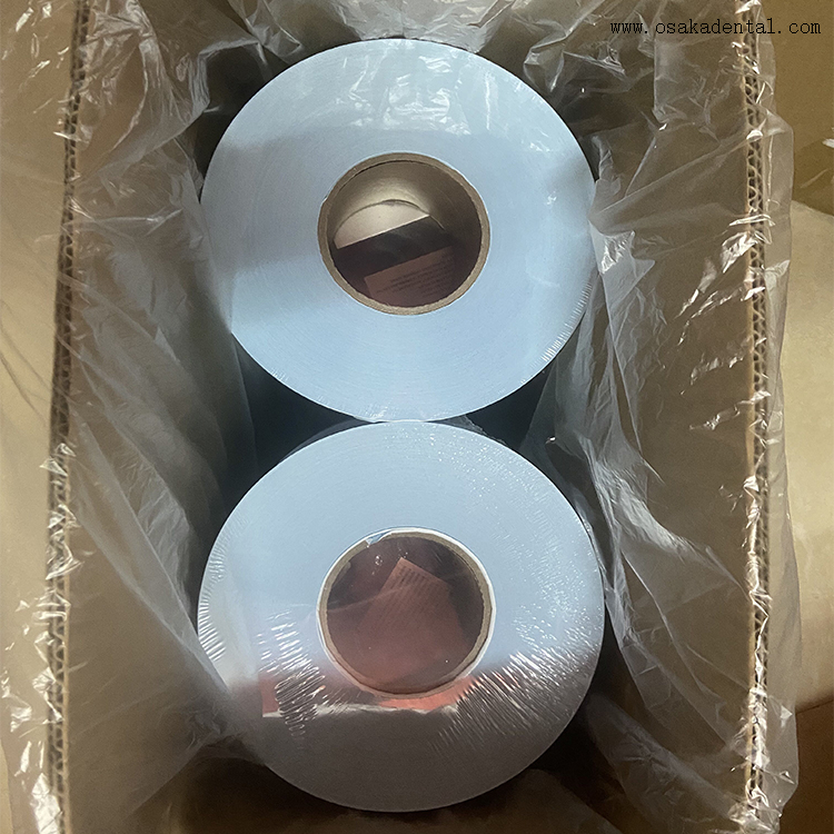 Rolo de esterilização disponível para dentistas com vários tamanhos