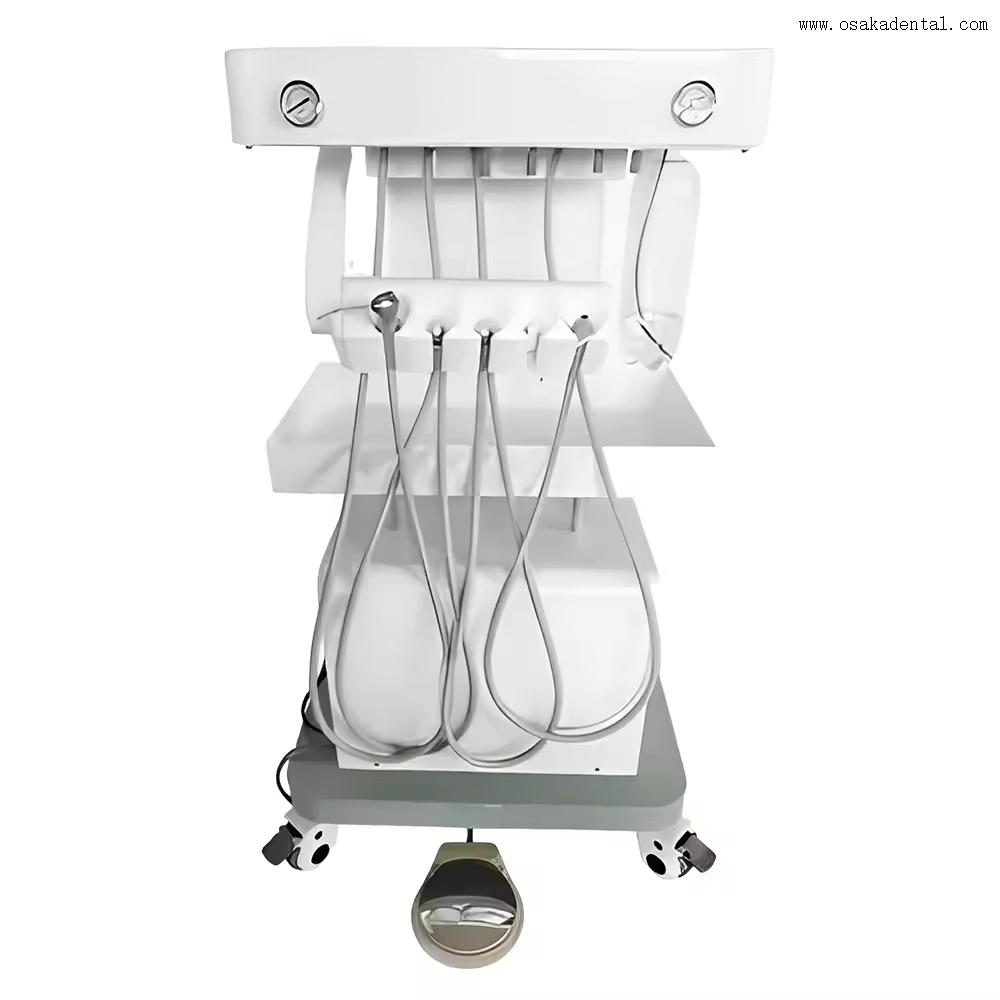 Solução única, equipamento médico de alta qualidade, unidade veterinária portátil de tratamento odontológico de luxo para animais de estimação