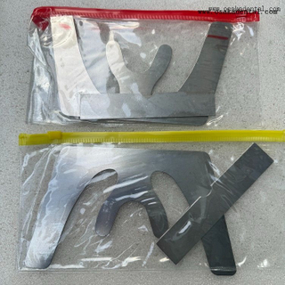 Placa plana Fox de aço inoxidável dental OSA-L130