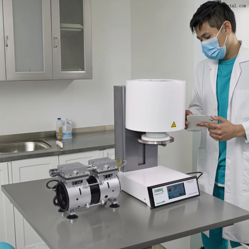 Forno de porcelana dentária de alta qualidade para uso em laboratório