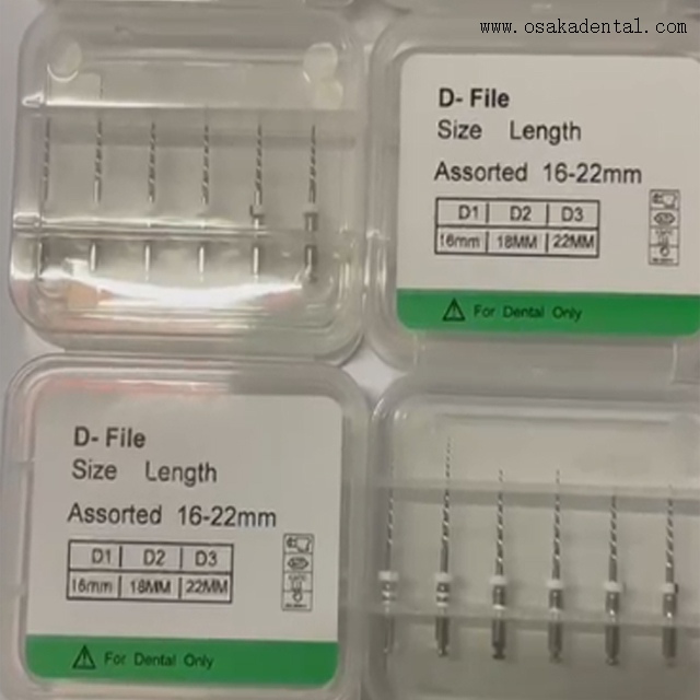 Uso odontológico de limas de retratamento endodôntico resistentes à separação com alta conicidade