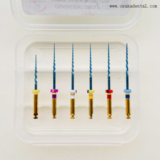 Arquivos Endodontic do grande atarraxamento azul termicamente ativado para endodontic dental