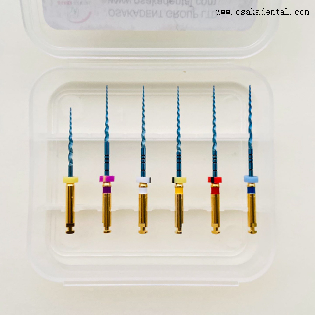 Arquivos Endodontic do grande atarraxamento azul termicamente ativado para endodontic dental