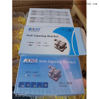 Bráquetes autoligáveis de alta qualidade para tratamento ortodôntico