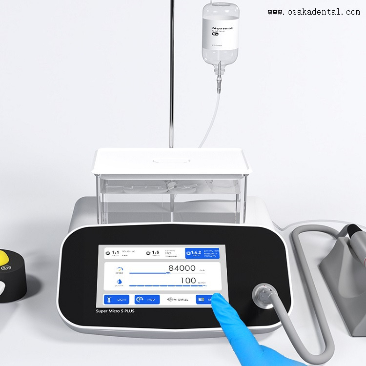 Motor elétrico sem escova dental sem necessidade de conexão com cadeira odontológica