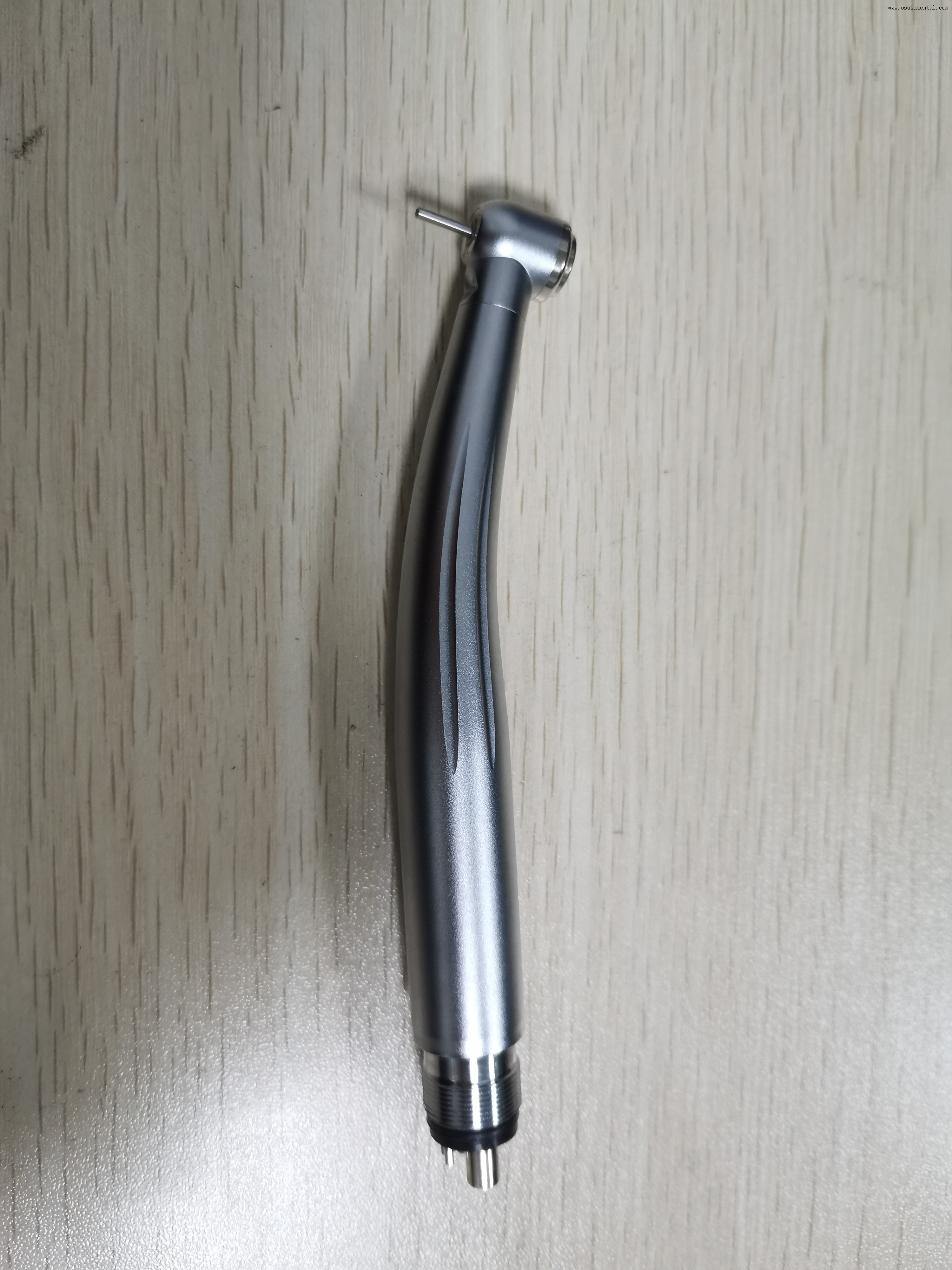 Handpiece dental de alta velocidade com botão gerador de luz e handpiece dental