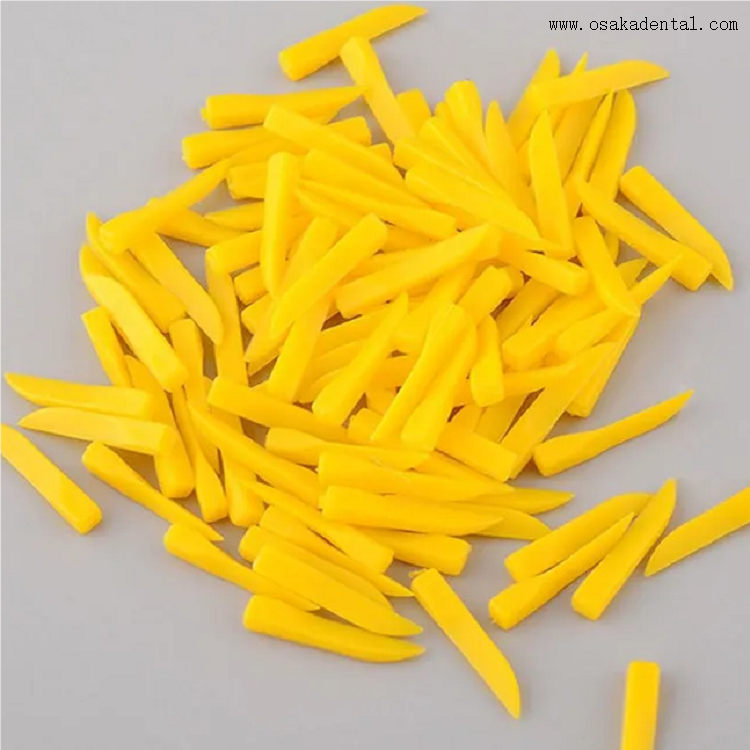 POLY-WEDGES de plástico descartável odontológico em conjunto