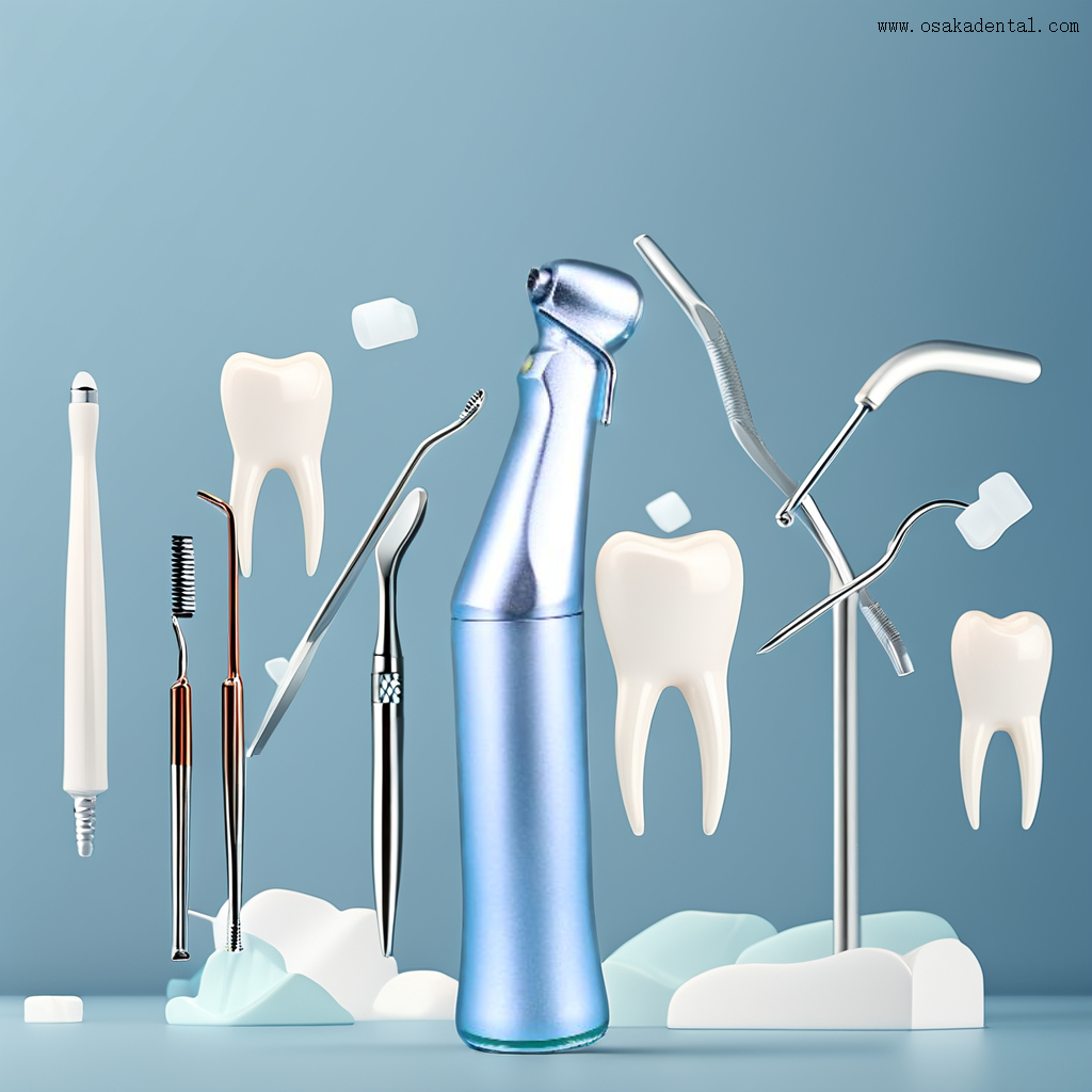 Peça de mão odontológica com contra-ângulo 20:1 com LED 