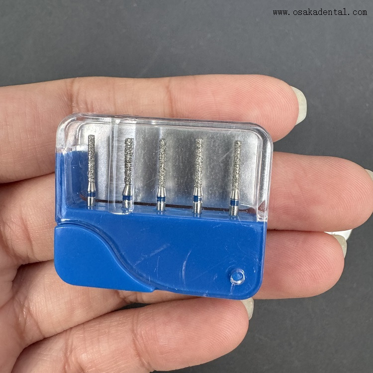 Dental FG Diamond Bur 5 pçs/caixa OSA-F656-T4 Nova Embalagem