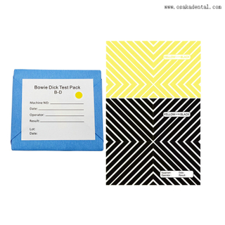 Pacote de teste Bowie-Dick para autoclave dentária