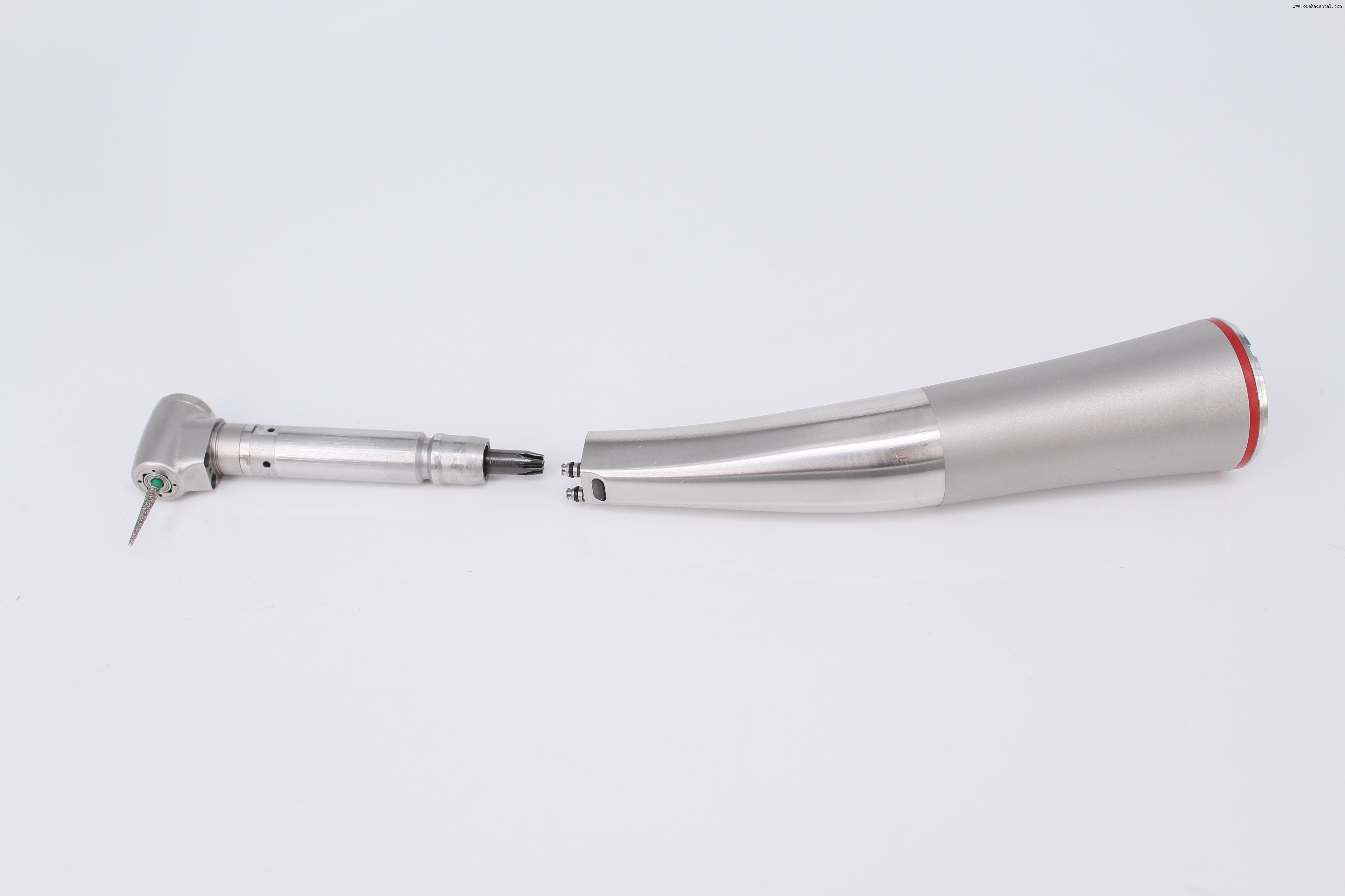 Peça de mão contra-ângulo dentária 1:5 de alta precisão para cirurgia de implante