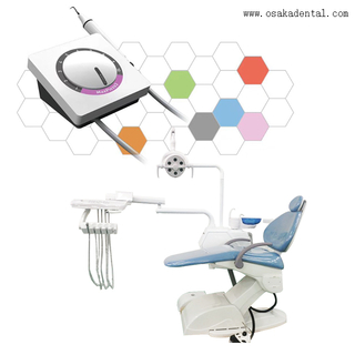 Cadeira odontológica para dentista usuário canhoto