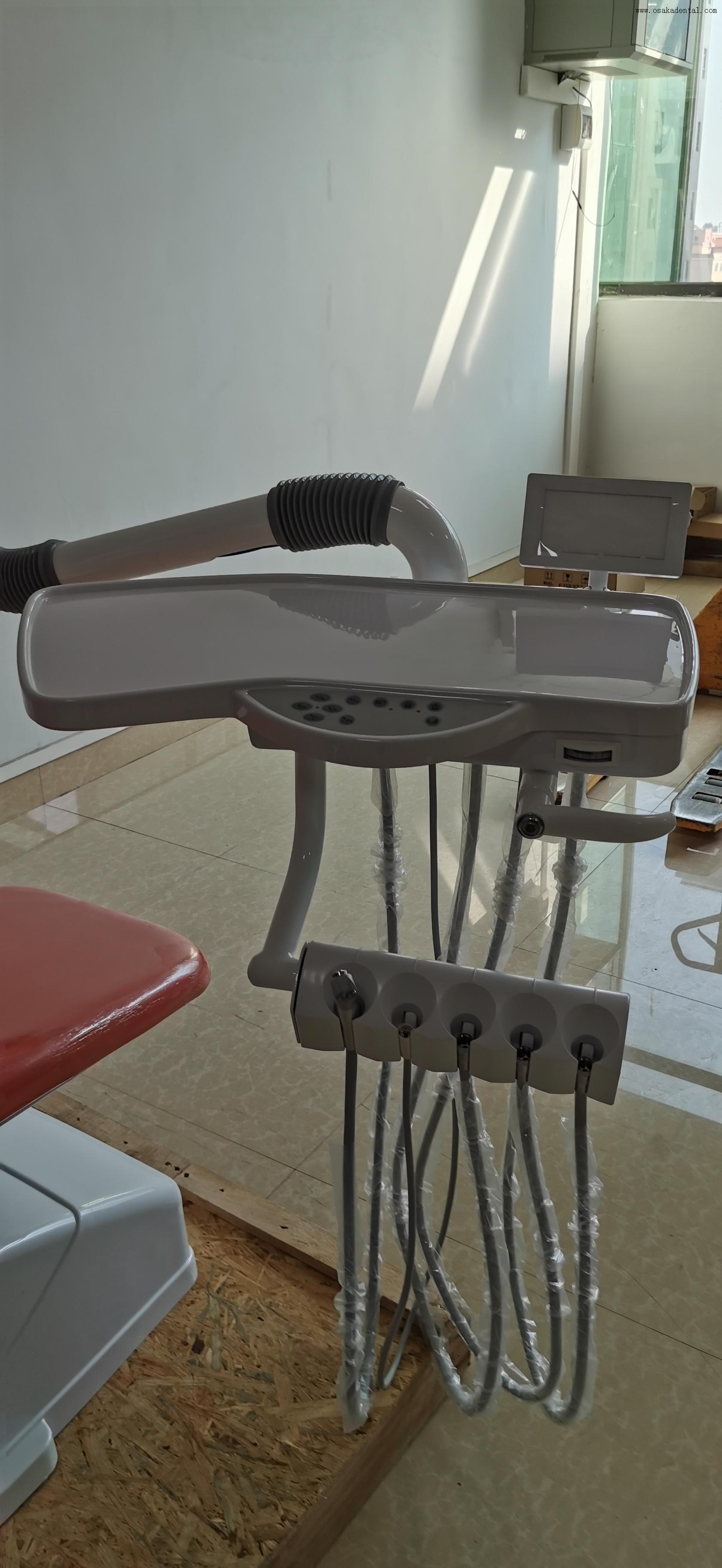 LED Lâmpada Dupla Arm Cadeira Dental Unidade