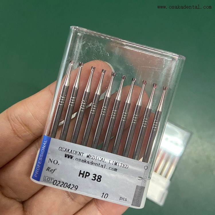 Brocas de metal duro HP HP38 10 pçs/caixa fabricadas na China