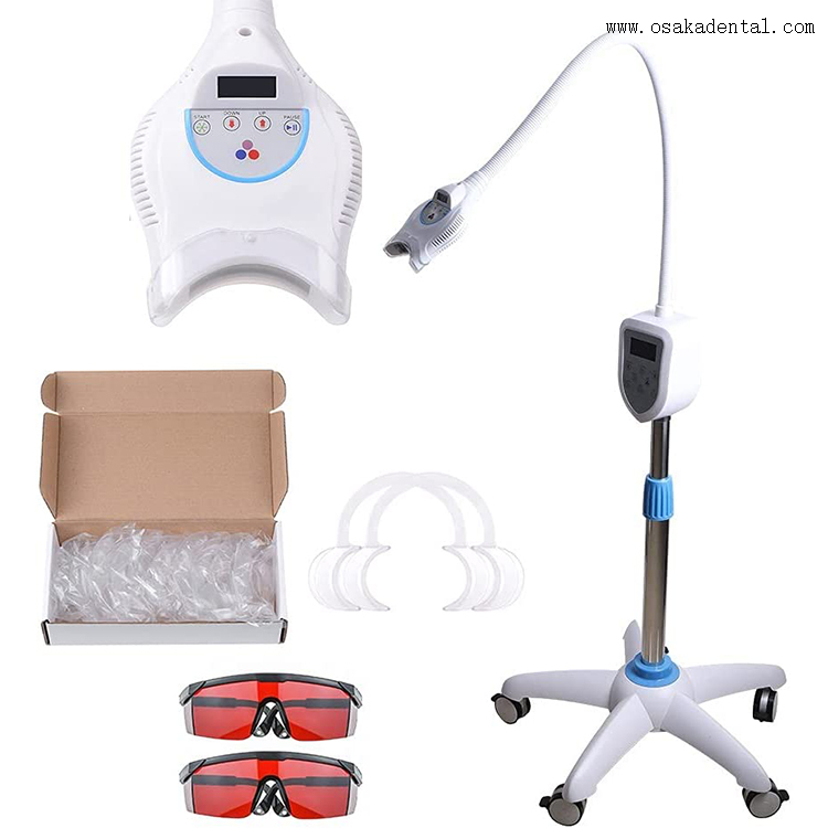 Unidade de branqueamento de painel de display digital odontológico