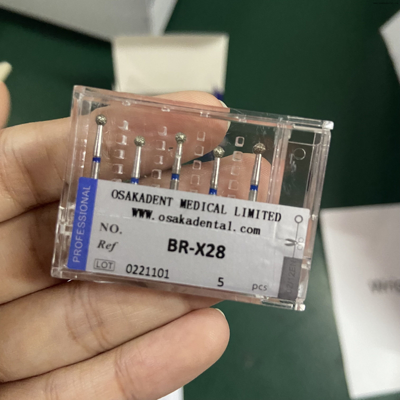 Brocas de diamante FG dentárias Brocas longas