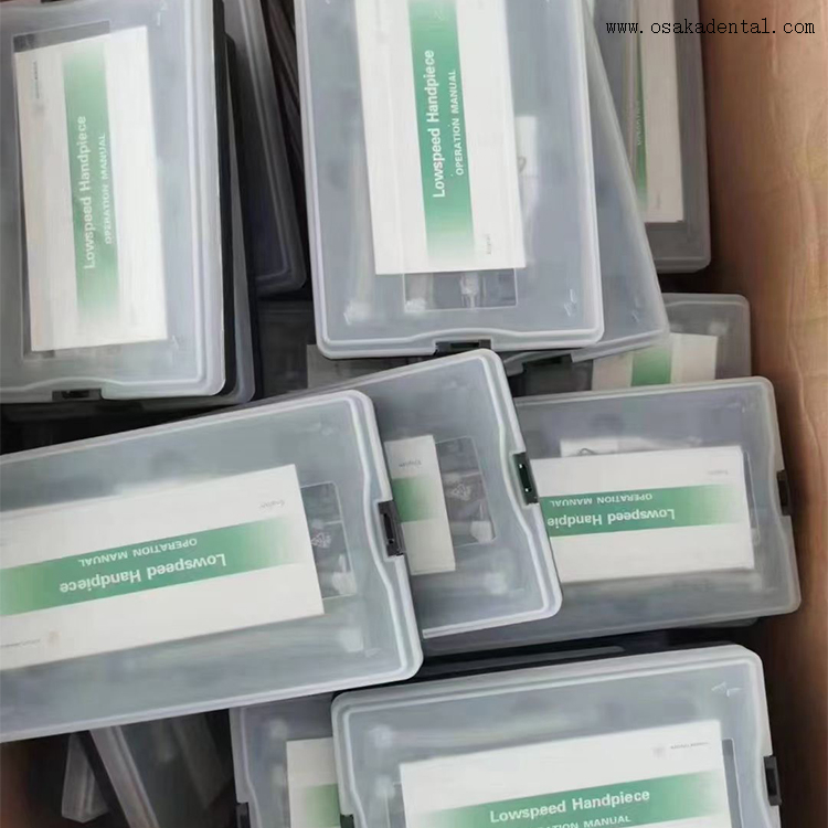 Conjunto de peça de mão odontológica com peça de mão de alta e baixa velocidade