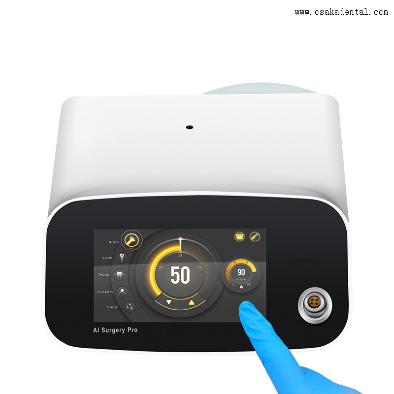 Máquina Piezo da cirurgia dental do osso portátil com contra ângulo claro conduzido