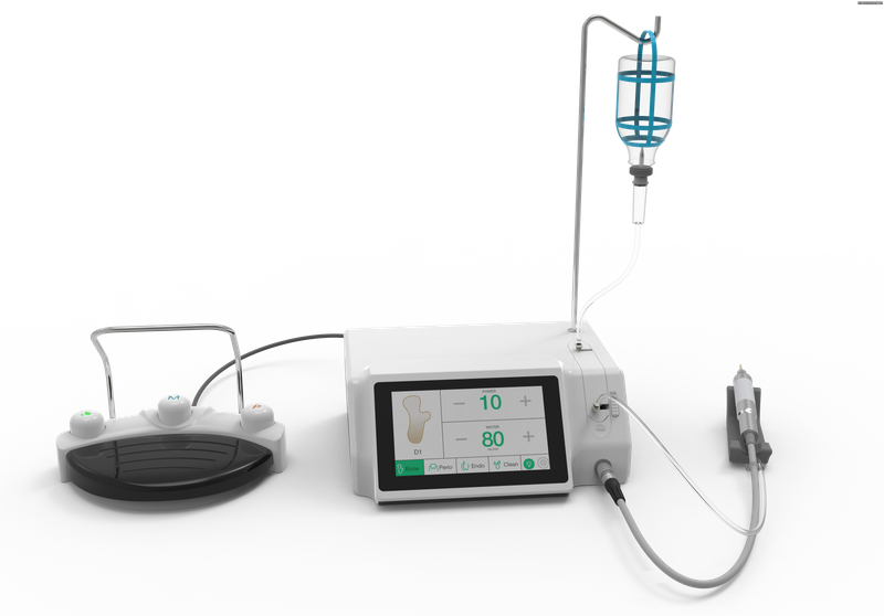 Máquina Piezo da cirurgia dental do osso portátil dental com contra ângulo conduzido
