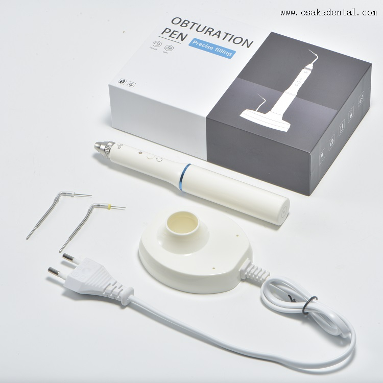 Caneta de obturação dentária com enchimento preciso