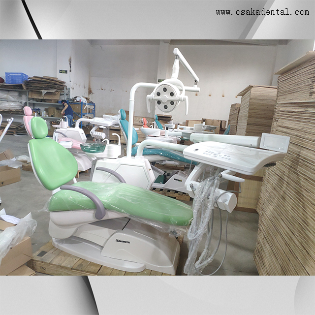 Cadeira odontológica portátil hidráulica com monitor