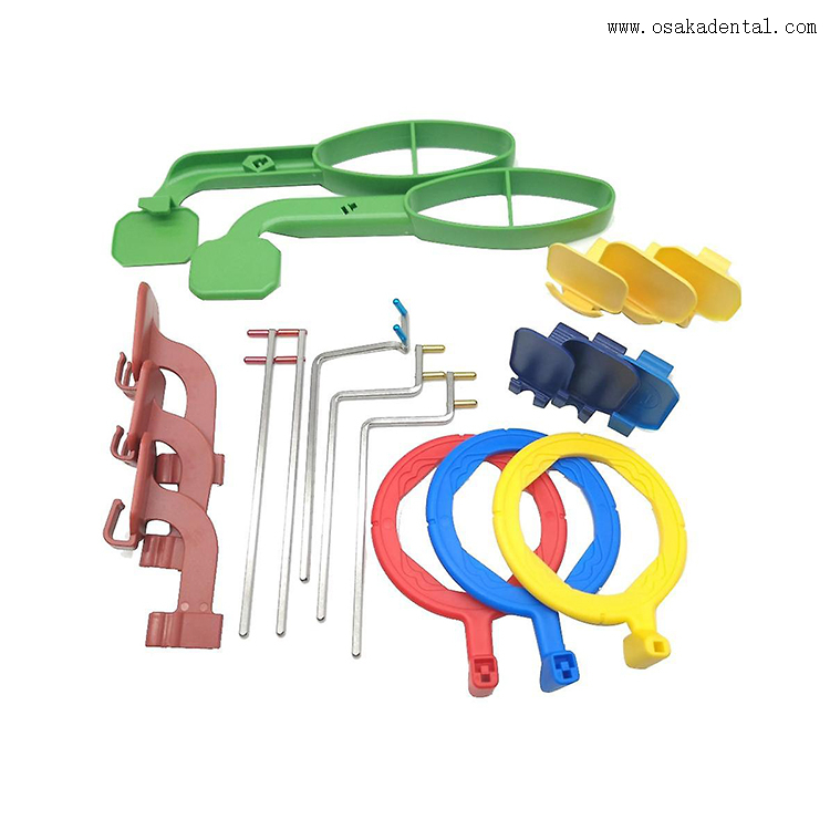 Kit completo do sistema de posicionamento do sensor de raios X odontológico