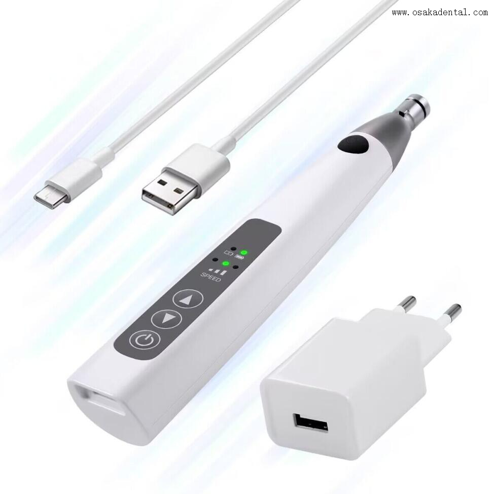 Peça de mão Prophy recarregável com pontas