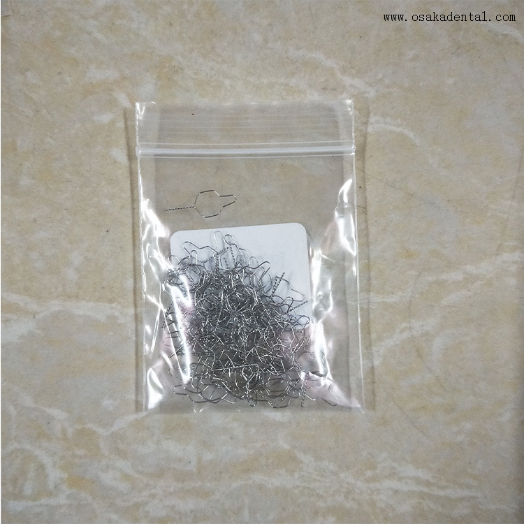 Laços pré-formados dentais da ligadura dos acessórios ortodônticos dentais