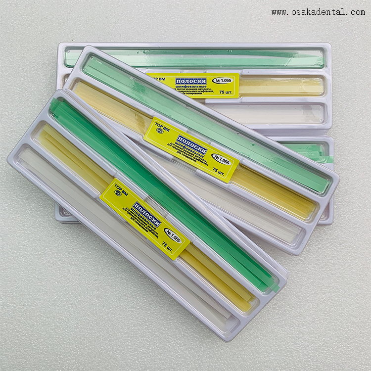 Kits de tiras de polimento e acabamento odontológico universal