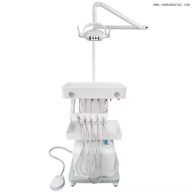 Solução única, equipamento médico de alta qualidade, unidade veterinária portátil de tratamento odontológico de luxo para animais de estimação