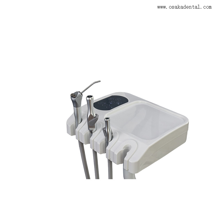 Novo tipo de unidade dentária multifuncional com pedal