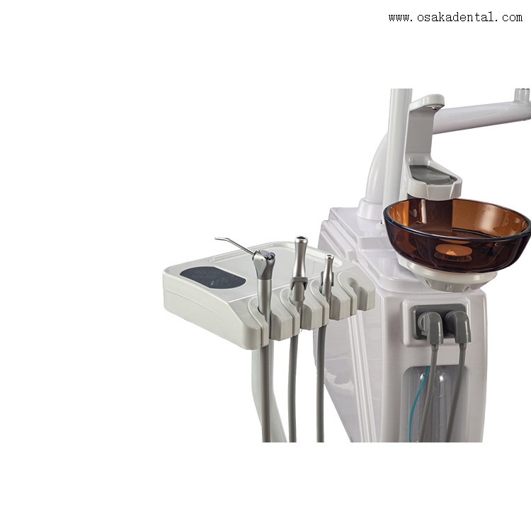 Novo design tipo toque bandeja de instrumento cadeira odontológica com 9 memória