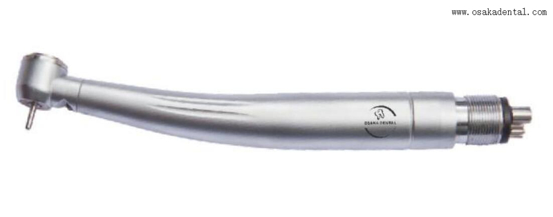Peça de mão odontológica reta sem fio com luz LED