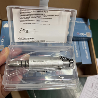 Motor de acionamento pneumático para conjunto de peças de mão odontológicas de baixa velocidade