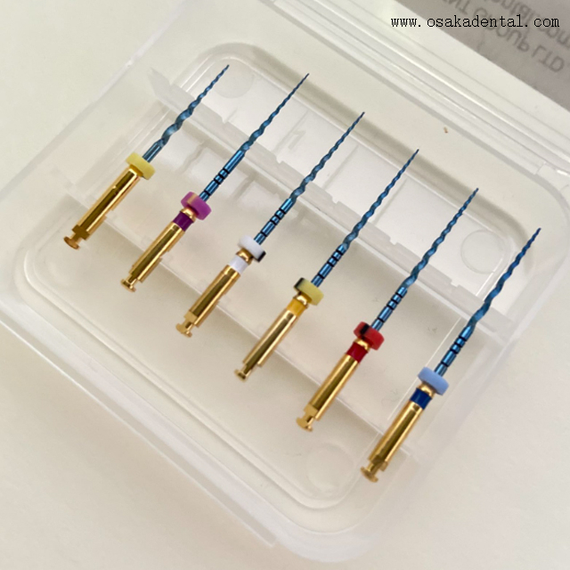 Arquivos Endodontic do grande atarraxamento azul termicamente ativado para endodontic dental