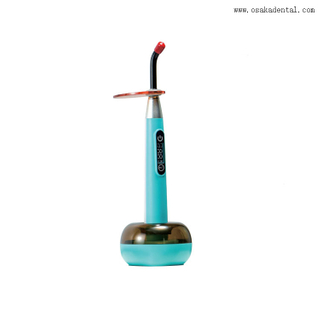 Luz de cura dentária com design de luz azul de amplo espectro