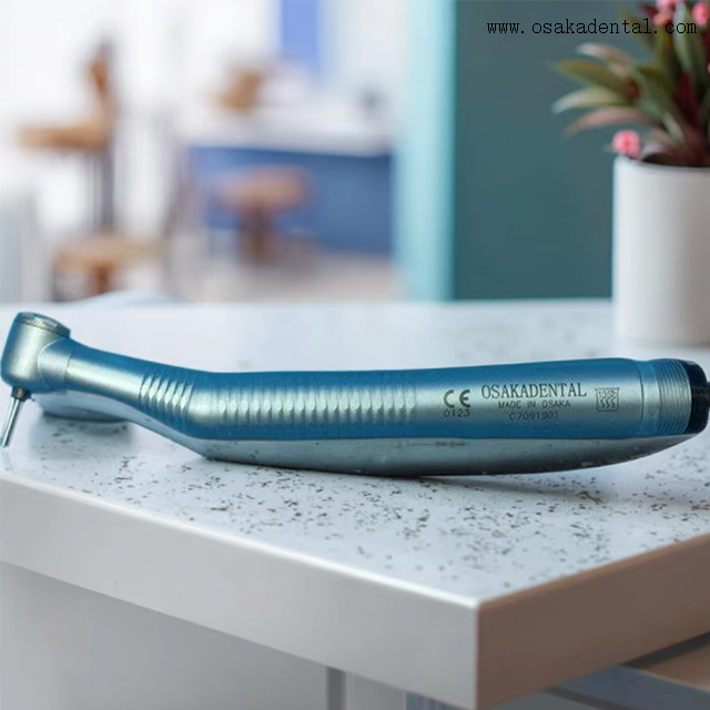 Peça de mão odontológica clássica premium com botão de pressão confiável