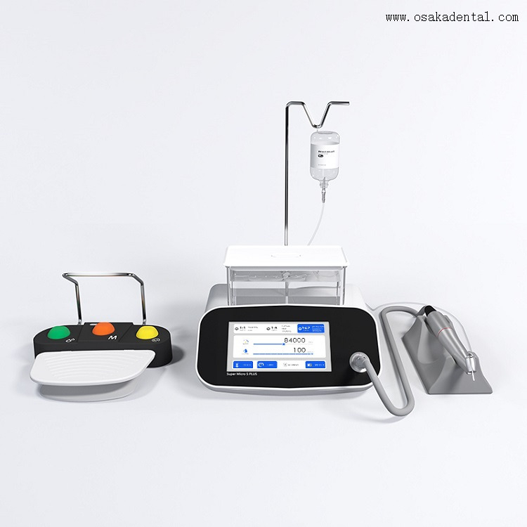 Motor elétrico sem escova dental sem necessidade de conexão com cadeira odontológica