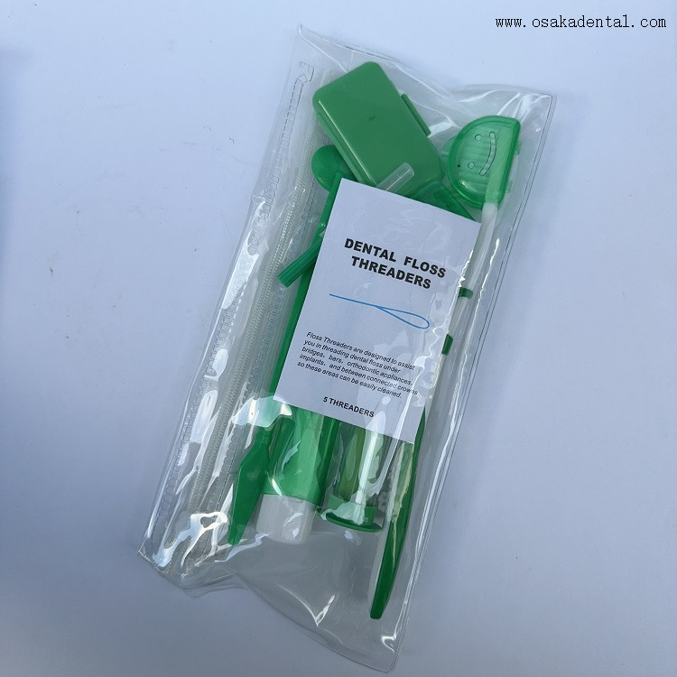 Conjunto de cuidados ortodônticos odontológicos em PVC OSA-OT01