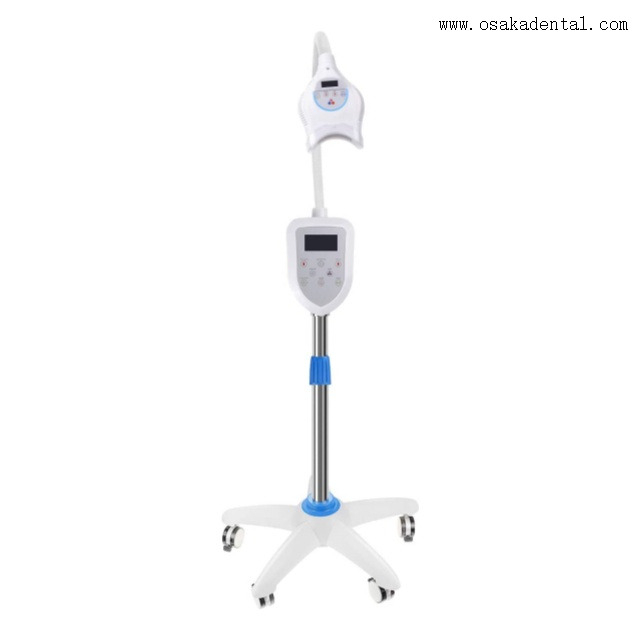 Máquina de clareamento com luz azul e vermelha