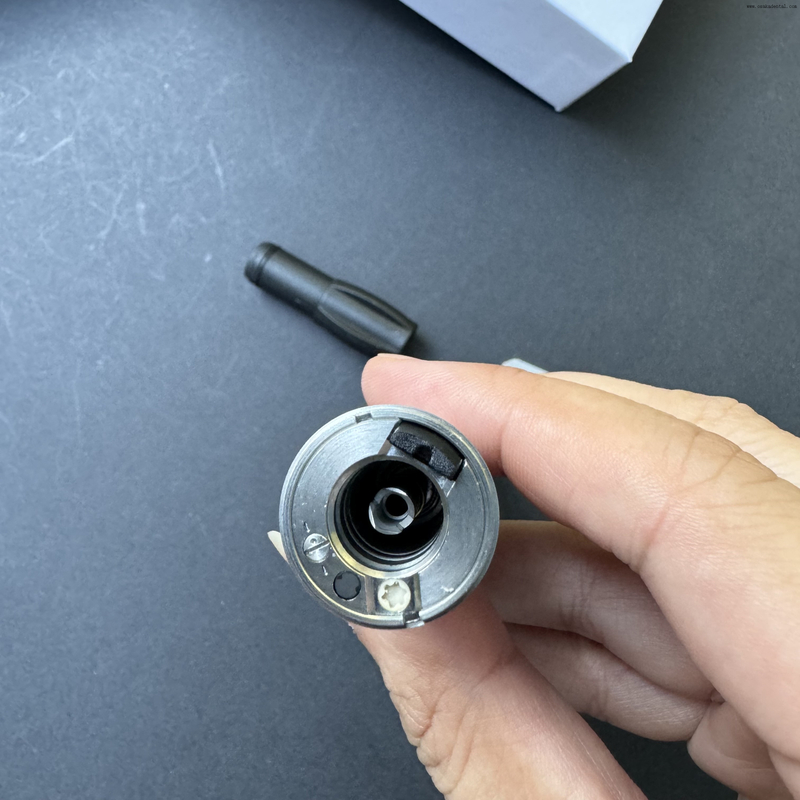 Contra-ângulo de fibra óptica 1:1 dental para brocas RA ou brocas FG