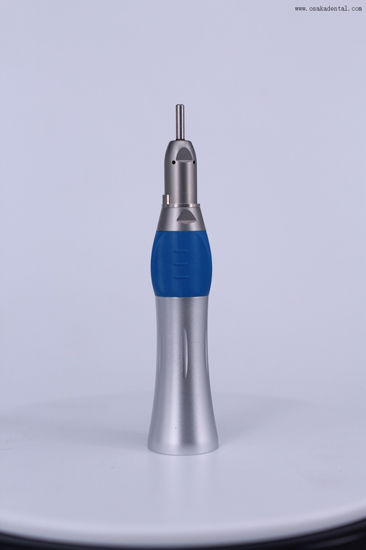 Peça de mão odontológica de alta velocidade com iluminação de fibra óptica para preparação de cavidades de precisão